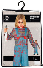 Carica l'immagine nel visualizzatore di Gallery, FIESTAS GUIRCA Costume Bambola Posseduta Bambino Tuta per Halloween