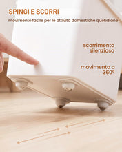 Carica l'immagine nel visualizzatore di Gallery, 16 Pz Ruote per Mobili Autoadesive, Rotelle Girevoli 360° Sfera, Mini Rotelle per Mobili Piccole per Spostare Mobili Pes