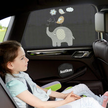 Carica l'immagine nel visualizzatore di Gallery, Tendine Parasole Auto Bambini, 2 Pezzi Parasole Auto Bambini per Finestrino Laterale, Parasole Auto Bambini Anti-UV e An