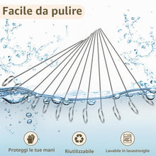 Carica l'immagine nel visualizzatore di Gallery, elzle 20 Spiedini in Acciaio Inox da 25 cm, per Barbecue e Grill