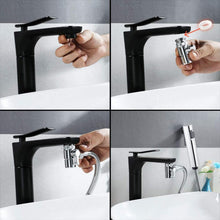 Carica l'immagine nel visualizzatore di Gallery, Kit Doccetta per Bidet Portatile -ABS Spruzzatore per WC con doppia modalità, Doccia con Deviatore 2 Vie, Tubo Flessibil