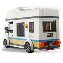 Carica l&#39;immagine nel visualizzatore di Gallery, LEGO City Camper delle Vacanze, Modellino da Costruire di Roulotte Giocattolo con Minifigure e Accessori, Giochi per Bambini e Bambine da 5 Anni in su, Idee Regalo di Compleanno 60283