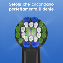 Carica l'immagine nel visualizzatore di Gallery, Testine di ricambio compatibili con Oral B, Testine compatibili con Oral B Pro/Advance Power/Smart/Vitality/Genius Serie