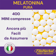 Carica l'immagine nel visualizzatore di Gallery, MELATONINA PURA FORTE | Integratore per Dormire | Alto Dosaggio da 1 mg