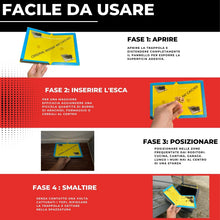 Carica l'immagine nel visualizzatore di Gallery, Trappola Adesiva per Topi e Ratti - 10 Tavolette con Colla Extra Forte - Topicida Non Tossico - Cattura Roditori - Profe