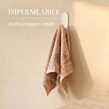 Carica l'immagine nel visualizzatore di Gallery, DEKAZIA® Set 4 Ganci Adesivi Bianchi da Parete Senza Fori, Extra Forti