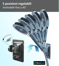 Carica l'immagine nel visualizzatore di Gallery, BLUMBACH® Supporto per Soffione Doccia senza Forature, Orientabile a 60°