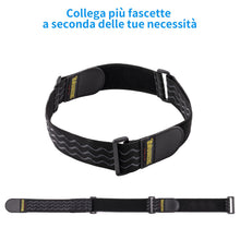 Carica l'immagine nel visualizzatore di Gallery, Trilancer Cinghia Elastiche Antiscivolo con Fascetta Strappo