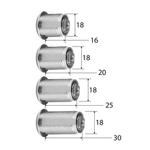 Carica l'immagine nel visualizzatore di Gallery, 1 Serratura per armadio a leva 25 mm Cilindro universale lucchetto per mobili lucchetto per cassetta postale diametro 19