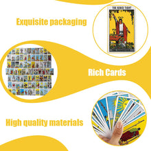 Carica l'immagine nel visualizzatore di Gallery, Un set di tarocchi carte classico, Carte tarocchi, Rider tarot