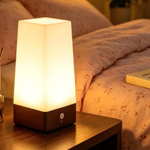 Carica l'immagine nel visualizzatore di Gallery, WRalwaysLX Luce notturna a LED retrò per casa, piccola lampada con sensore di movimento PIR LED wireless per interni ed 