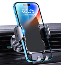 Carica l'immagine nel visualizzatore di Gallery, Glangeh Porta Cellulare Auto, [2025 Upgrated Clip] Supporto Telefono Auto per Presa D'aria Dell'Auto, 360°di Rotazione Supporti per Telefoni Cellulari Universale Compatibile con iPhone/Galaxy (4-7')