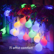 Carica l'immagine nel visualizzatore di Gallery, Luci delle Fate a Batteria, 7M 60 LED Luci di Globo con 8 Modalità di Illuminazione, Luci delle Fate Impermeabili a Batt