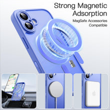 Carica l'immagine nel visualizzatore di Gallery, JETech Cover Magnetica Opaca per iPhone 16, Blu Oltremare