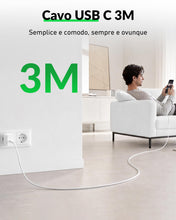 Carica l'immagine nel visualizzatore di Gallery, 20W USB C Caricatore Rapido + 3M Cavo per iPhone 18 Pro Max Duo 17 16 15