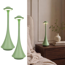 Carica l'immagine nel visualizzatore di Gallery, LuminexDesigns Set 2 Lampade da Tavolo LED Senza Fili Verde AVEL TL15