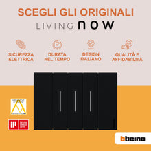 Carica l'immagine nel visualizzatore di Gallery, Bticino SK4003F Deviatore Tradizionale Living Now