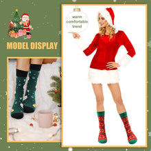 Carica l'immagine nel visualizzatore di Gallery, Moonlight Manor 6 Coppie Calze di Natale per Donne, Maglia Crew Vacanze Caldo Soft Inverno Regalo Babbo Natale Novità EU Size 37-46