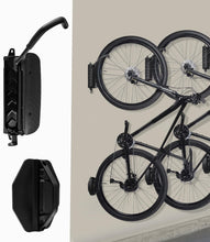 Carica l'immagine nel visualizzatore di Gallery, Supporto Bici da Muro Girevole, Portabici da Muro Salvaspazio per Garage &amp; Casa, Gancio Bici Muro Robusto, Fino a 30 kg,