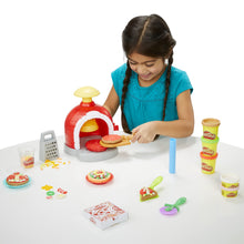 Carica l&#39;immagine nel visualizzatore di Gallery, Play-Doh Kitchen Creations - La Pizzeria, playset con 6 vasetti di Pasta modellabile e 8 Accessori