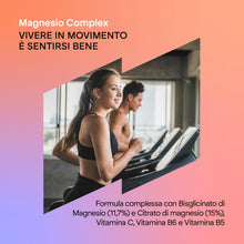 Carica l'immagine nel visualizzatore di Gallery, Magnesio Bisglicinato + Citrato 2145mg - Vitamine B5, B6 e C