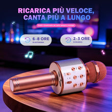 Carica l'immagine nel visualizzatore di Gallery, Microfono Bambini, Microfono Wireless Regalo