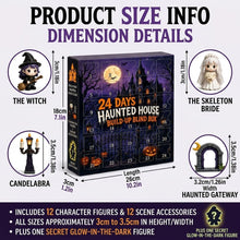 Carica l'immagine nel visualizzatore di Gallery, Calendario dell'Avvento di Halloween 2026, 24 giorni di Halloween, conto alla rovescia con sorpresa, bambola spaventosa,