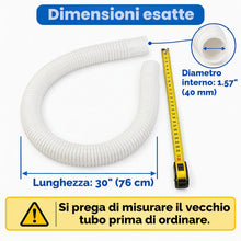 Carica l'immagine nel visualizzatore di Gallery, Tubo di ricambio per piscina, 40 mm, tubo di interconnessione per piscina, accessorio per skimmer per Intex Pool (1 pezz