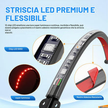 Carica l'immagine nel visualizzatore di Gallery, Nilight 4pcs USB Interior Car Lights 48 LED RGB LED Strips Lights with App Control Music Sound Active Mode Under Dash Fo