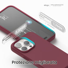 Carica l'immagine nel visualizzatore di Gallery, elago Cover in Silicone Liquido per iPhone 15 Pro