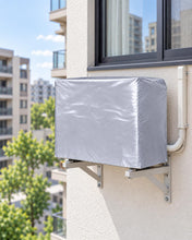 Carica l'immagine nel visualizzatore di Gallery, Copri Condizionatore Esterno, Silver Grey, 96x70x38 cm, Impermeabile e Antipolvere per Protezione Climatizzatore