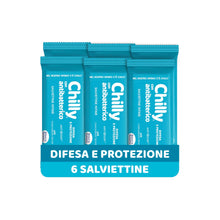 Carica l'immagine nel visualizzatore di Gallery, Chilly, Salviettine Intime Lenitivo, 6 x 12 pz