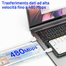 Carica l'immagine nel visualizzatore di Gallery, Amzpas 2PCS Cavi da 120W per Xiaomi Redmi Note 14 13 12 11 11S 10S 11T 8 9 Pro, Xiaomi 14 13 10T 11T 12T 11 12 Lite, POC