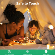 Carica l&#39;immagine nel visualizzatore di Gallery, LEDYA Luci di Natale da Esterno, 9M 240 LED Tenda Luminosa Natale con Timer/8 modalità, IP44 Impermeabili, Luci Natale Esterno Cascata Decorazioni per Balcone, Natale, Matrimoni, Feste