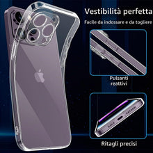 Carica l'immagine nel visualizzatore di Gallery, Captor Cover Trasparente per iPhone 13 Pro Max 6.7 Pollici, Custodia TPU in Silicone Flessibile Morbida, Alta Qualità co