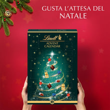 Carica l&#39;immagine nel visualizzatore di Gallery, Lindt Calendario Avvento Albero, Praline di Cioccolato Assortite in confezione natalizia, Formato 221g