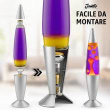 Carica l'immagine nel visualizzatore di Gallery, Jambo Bella Lampada liquida con Cera Che scorre Come Lava | Intrattenimento per Adulti e Bambini (lampadine di Ricambio,
