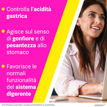 Carica l'immagine nel visualizzatore di Gallery, BIOCHETASI Acidità, Integratore Alimentare per Aiuto contro Pesantezza, Gonfiore e Acidità di Stomaco, Senza Glutine e L