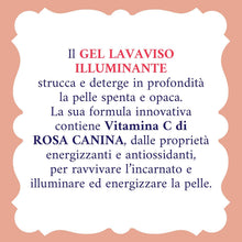 Carica l'immagine nel visualizzatore di Gallery, Acqua alle Rose, Gel Lavaviso Illuminante con Vitamina C, 200 ml