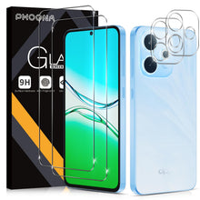 Carica l'immagine nel visualizzatore di Gallery, Phoona Vetro Temperato per OPPO A5 Pro 4G/5G, 2 Pezzi Pellicola Protettiva + 2 Pezzi Pellicola Fotocamera Protezione, Du