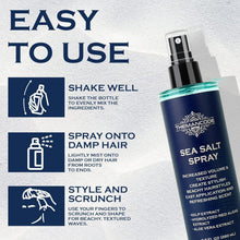 Carica l'immagine nel visualizzatore di Gallery, THEMANCODE Sea Salt Spray Capelli Uomo, Aggiunge Volume Istantaneo, 260ml