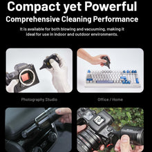 Carica l'immagine nel visualizzatore di Gallery, Nitecore BB Nano Soffiatore fotografico elettronico per fotocamera e obiettivo velocità del vento di 80Km/h, spazzola magnetica a sgancio rapido e filtro ad alta densità.
