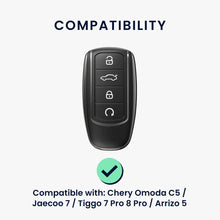 Carica l'immagine nel visualizzatore di Gallery, kwmobile Custodia Chiave Auto Compatibile con Chery OmodaC5 /Jaecoo7/ Tiggo 7Pro 8Pro / Arrizo5 Cover - Guscio Telecoman