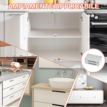 Carica l'immagine nel visualizzatore di Gallery, VEGCOO 6 Pezzi Calamite per Mobili Chiusura, Chiusura Magnetica Porta Inox Forte, Serratura Magnetica Potenti Adesivo pe