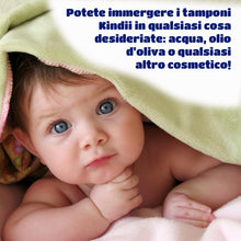 Carica l'immagine nel visualizzatore di Gallery, Kindii Pure Quadrotti neonato grandi, 100% cotone, 60 pezzi