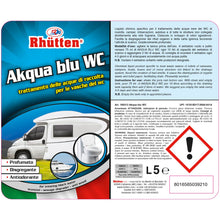 Carica l'immagine nel visualizzatore di Gallery, Rhütten, AKQUA BLU WC 5L CAMPER