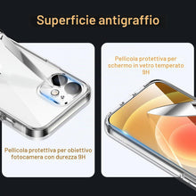 Carica l'immagine nel visualizzatore di Gallery, JETech Cover 5 in 1 per iPhone 12 mini, Anti-Ingiallimento, Trasparente