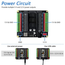 Carica l'immagine nel visualizzatore di Gallery, Freenove Breakout Board per ESP32 ESP32-S3 Sviluppo Scheda