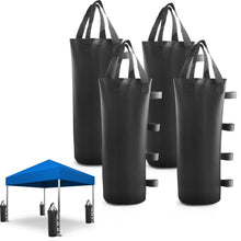 Carica l'immagine nel visualizzatore di Gallery, 4 sacchi di sabbia padiglione ponderazione ponderazione, tende, sacchi di sabbia versatili per gazebo e tende all'aperto