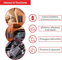 Carica l'immagine nel visualizzatore di Gallery, PATTLER® - Dissuasore per Martore a Batteria, Raggio di 40m² - con Ultrasuoni ed Effetto Anti-Abituamento | Difesa dalle